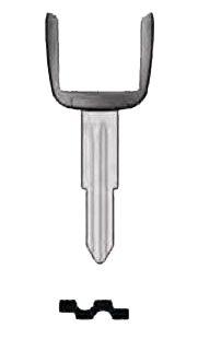 DAE48SU Keyline заготовка латунь Chevrolet # DAE48SU Keyline заготовка латунь Chevrolet #