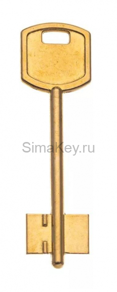 Заготовка ключа Зенит-1 85,45*22,1*14,3 мм, лат., б/п (Zenit)