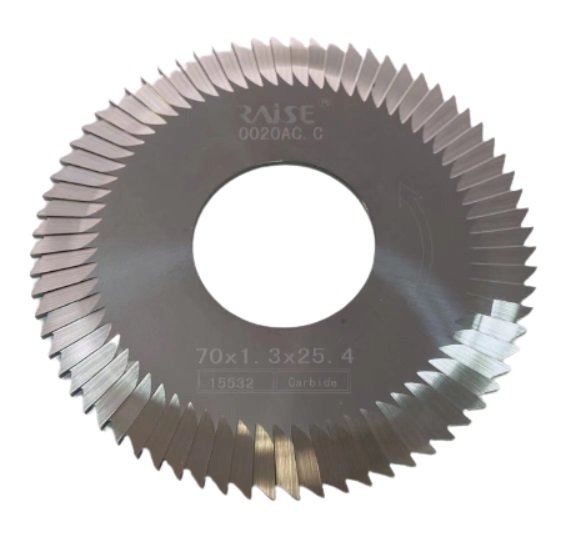 Фреза прямая RAISE 0020AC.C. 70х1,3х25,4xT72 с боковыми насечкам Carbide для 100Е