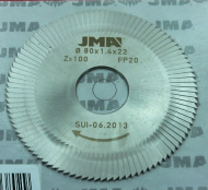 Фреза прямая JMA FP20 80х1,4х22 с боковой насечкой TITAN Фреза прямая JMA FP20 80х1,4х22 с боковой насечкой TITAN