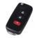 NISSAN SUZU-10_SZ12 корпус пульта 3 кн. с FLIP лез. с лого