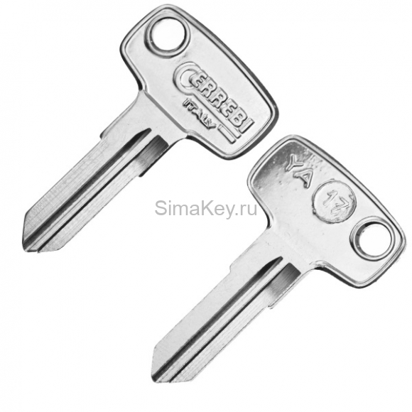 Заготовка ключа YAMA-17D_YH15/YH26R_YM24/YM35L_YA17/YA27R_x_x Yamaha