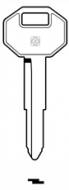 Заготовка ключа MIT-2D_MIT2_MS11_MIT2R_x_x Mitsubishi