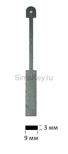 3х9 Ригель обратного хода