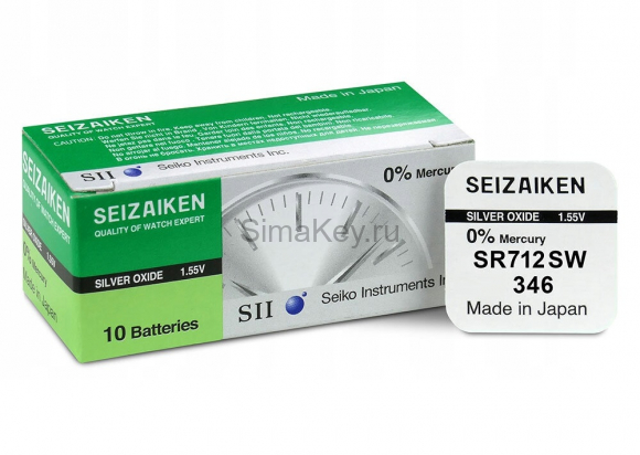 Элемент питания SEIZAIKEN 346 (SR712SW)