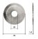 Фреза прямая RAISE 70x1,2x22xT90 с боковыми насечками HSS для 300DS P-1107