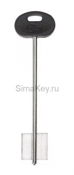 Заготовка ключа Меттэм-26 129/107*21,4*22,0 мм, лат., лит., с пластиком