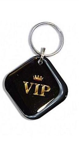 Заготовка RFID мини-карта "VIP" на кольце Заготовка RFID мини-карта "VIP" на кольце