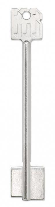 Заготовка ключа Mauer-88801/0001 сейфовый L=164  D=7.0x6.0х3.6  B=23.0х22.5