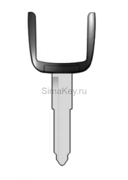 MZ24U Keyline заготовка латунь Mazda #