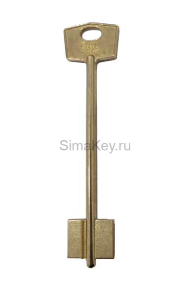 Заготовка ключа Галеон-1 117*22*18 мм, лат., лит., б/п