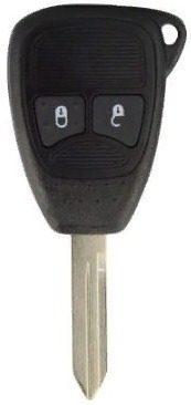 CHRYSLER CHR-15_CY24 корпус пульта 2 кн. с лез. с лого