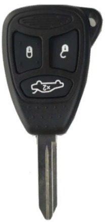 CHRYSLER CHR-15_CY24 корпус пульта 3 кн. с лез. с лого