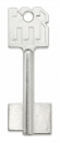 Заготовка ключа Mauer-88844/0001 сейфовый L=65  D=5.9х3.6  B=14.8х20.0