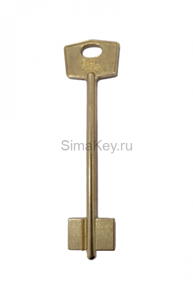 Заготовка ключа Галеон-2 100*22*15,2 мм, лат., лит., б/п