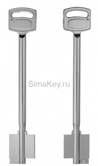 Заготовка ключа Кави-3 135*23*26*21,5 мм, лат., лит.