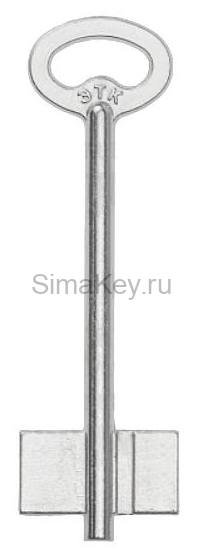 Заготовка ключа ЭТК-1 120*30,2*16,0 мм, лат.