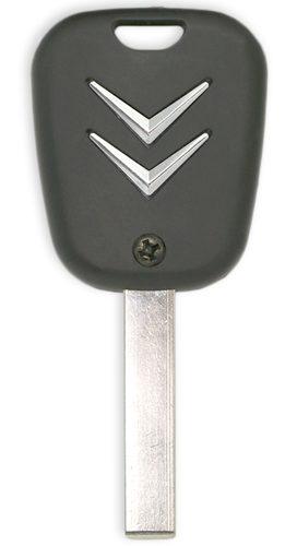 CITROEN HU-HCA_HU83 корпус пульта 2 кн. с лез. c лого