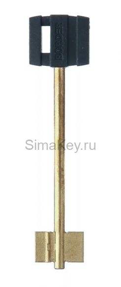 Заготовка ключа Бордер-19 112*22*13,8 мм лат., с пластиком