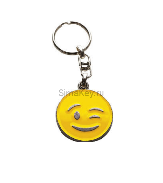 Брелок для ключей EMOJI, подмигивающий, Silca AVK7242