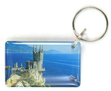 Заготовка RFID мини-карта "Крым" на кольце