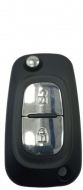 RENAULT CIT-1_VA2 корпус пульта 2 кн. с FLIP лез. c лого RENAULT CIT-1_VA2 корпус пульта 2 кн. с FLIP лез. c лого