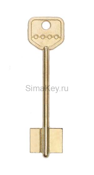 Заготовка ключа СОБР литье Россия (110х17х22,5)