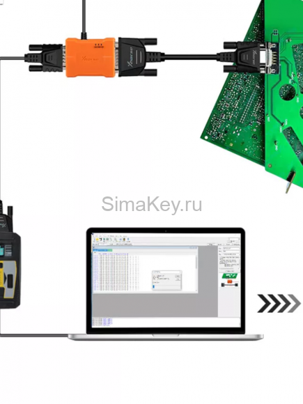 Комплект адаптеров Xhorse BCM2 для чтения без пайки Комплект адаптеров Xhorse BCM2 для чтения без пайки
