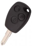 RENAULT NE-36_NE72 корпус пульта 3 кн. с лез. с лого RENAULT NE-36_NE72 корпус пульта 3 кн. с лез. с лого