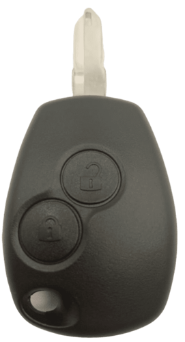 RENAULT NE-38_NE73 корпус пульта 2 кн. с лез. c лого