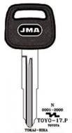 Заготовка ключа TOYO-17.P_TOY46RP_TY53P_TY44RP79_TR60P_x Toyota