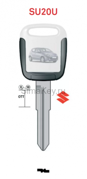 SU20U Keyline Заготовка латунь Suzuki #