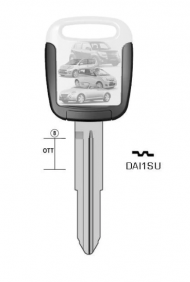 DAI1SU Keyline Заготовка латунь Daihatsu #
