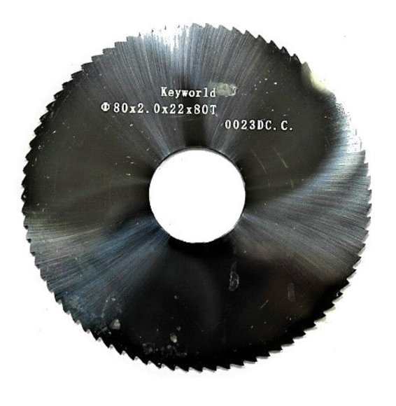 Фреза прямая RAISE 0023DC.C/SG10 80x2,0x22xT80 без боковых насечек Carbide (P-3453)
