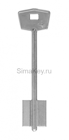 Заготовка ключа Mottura MTR10G 111,3*21,9*24.25 мм, лат., штамп.