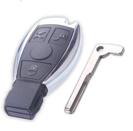 Корпус пульта ME-7_HU64 SMART 3 кн. с лез. с лого