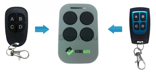 Пульт 2 в 1 для HomeGate
