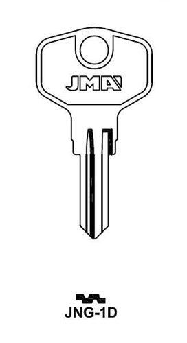 Заготовка ключа JNG-1D_JU11R_JUD1_JNG1_JU1S_x