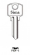 Заготовка ключа PEN-1_BZ1R/BZ2R_PNZ1L_PNZ1S_x_X26 (Китай)