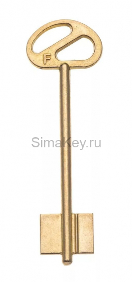 Заготовка ключа Fuaro-2 101*22,1*16,5 мм, лат., б/п