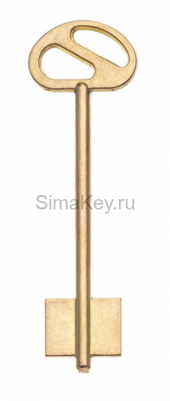 Заготовка ключа Fuaro-2 101*22,1*16,5 мм, лат., б/п