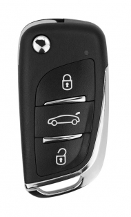 Универсальный ключ XK серии VVDI Key Tool, 3 кнопки, стиль DS Peugeot Citroen (XKDS00EN) Универсальный ключ XK серии VVDI Key Tool, 3 кнопки, стиль DS Peugeot Citroen (XKDS00EN)