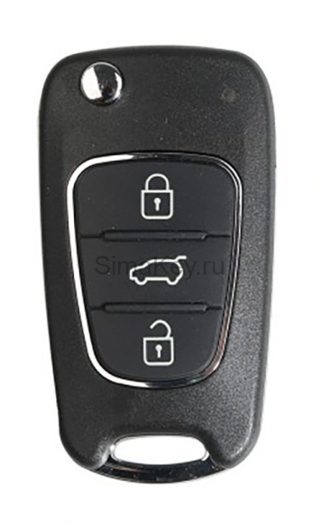 Универсальный ключ XK серии VVDI Key Tool, 3 кнопки, стиль Hyundai (XKHY02EN) Универсальный ключ XK серии VVDI Key Tool, 3 кнопки, стиль Hyundai (XKHY02EN)