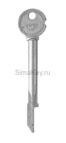 Заготовка крестового ключа KR-5.2 (KR16X XKV8 XRUS2 KRX16_x) Гравер
