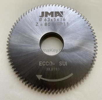 Фреза угловая JMA/Errebi FP11 63х5х16хТ80 A84° HSS