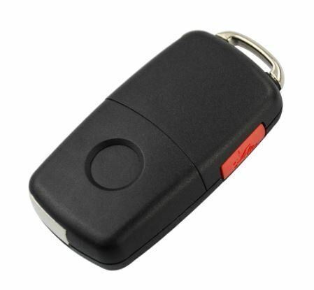 VOLKSWAGEN HU-AA_HU66 корпус пульта 3+1 кн. с FLIP лез. с лого