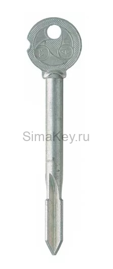 Заготовка крестового ключа KR-5.4  (KR-14X x x KRX14 x) Гравер