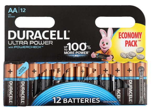 Элемент питания DURACELL ULTRA POWER LR6/ MN1500 BL-12 AA