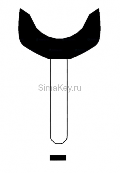 Лезвие под эмулятор HON66EH Silca