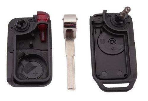 MERCEDES ME-7_HU64 корпус пульта 1 кн. с FLIP лез. с лого